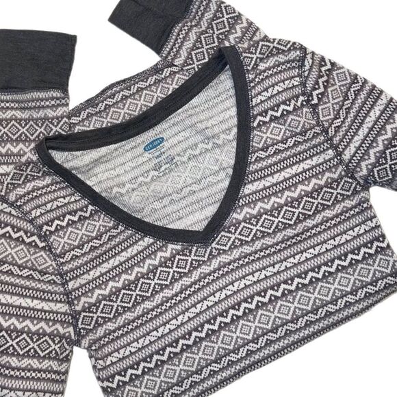 Old Navy Tops - Old Navy  Fairaisle Waffle Tee NWOT